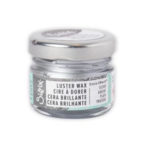 ラスターワックス シルバー / Luster Wax, Silver, 20ml - Sizzix Effectz