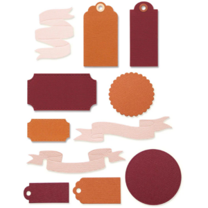 ヴィンテージタグ & バナー / Vintage Tags & Banners - Thinlits Die Set 12PK by Kath Breen