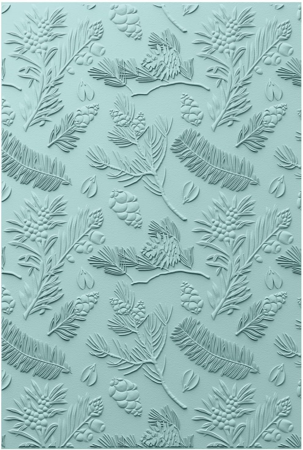 パインズ（松模様） A5 エンボスフォルダー / Pines – 3D Textured Impressions A5 Embossing Folder by 49 and Market